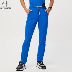 Figs High Waisted Yola Skinny Scrub Pants NWT
